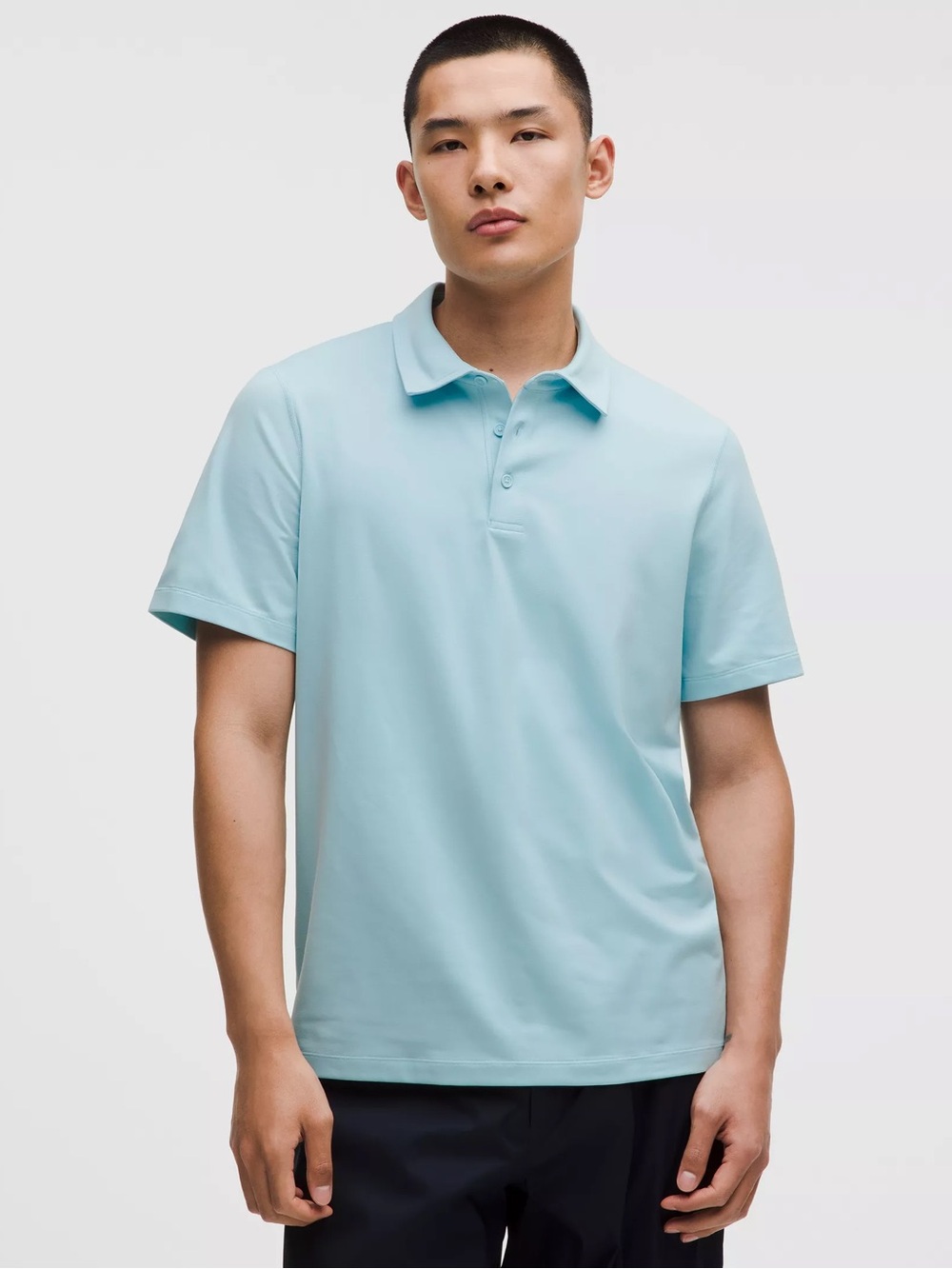 lululemon Small Soft Jersey Short-Sleeve Polo.